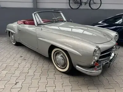 Usado Mercedes 190 105 CV (77 kW) 1956 Plateado Berlina