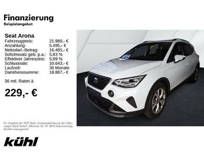 Second-hand Seat Arona FR 110 CP (80 kW) 2024 Alb SUV
