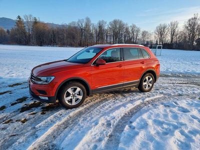 Orange Gebraucht 2017 VW Tiguan Sound SUV | 18.900 € (Guter Preis)