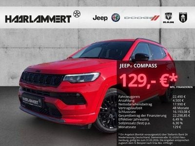 Gebraucht Jeep Compass Altitude 131 PS (96 kW) 2023 Vr176) (rot SUV