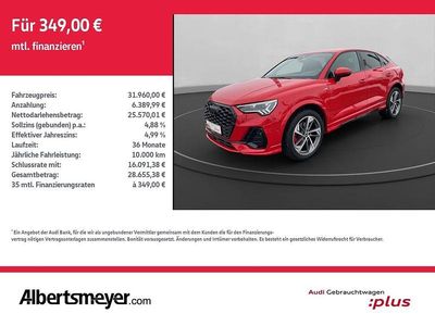 Rot Gebraucht 2021 Audi Q3 Sportback S-Line SUV | 31.960 € (Guter Preis)