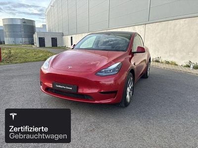Rot Gebraucht 2022 Tesla Model Y RWD SUV | 33.100 € (Fairer Preis)
