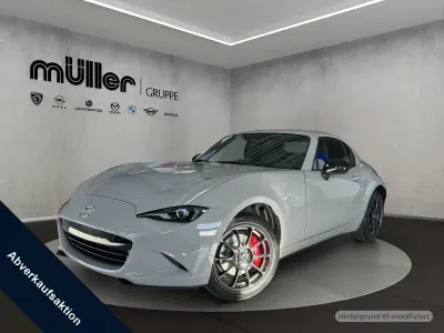 Neu Mazda MX5 Homura-Line 132 PS (97 kW) 2026 Aero gray m Cabrio