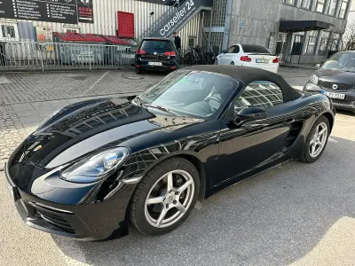 Brugt Porsche 718 Boxster 300 HK (220 kW) 2019 Sort Cabriolet