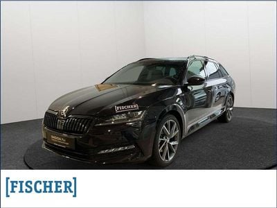 Gebraucht Skoda Superb SportLine 200 PS (147 kW) 2024 Schwarzmagic perleffekt Kombi