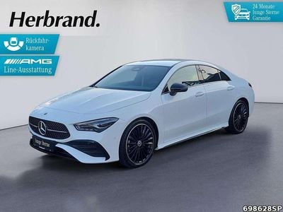 Brugt Mercedes CLA200 AMG 163 HK (119 kW) 2025 Hvid Coupe