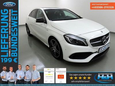 Gebraucht Mercedes A250 AMG 224 PS (164 kW) 2018 Calcitweiss  unilack Limousine