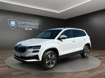 Gebraucht Skoda Karoq Tour 150 PS (110 kW) 2022 Moonweiß SUV