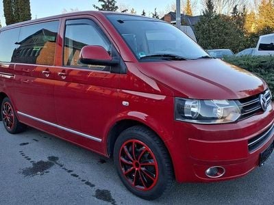 Usata VW T5 Highline 179 CV (131 kW) 2010 Rosso Furgone