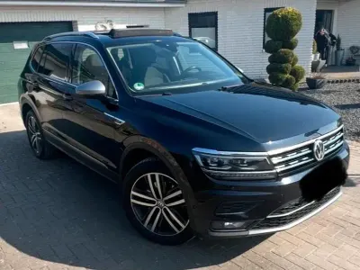 Gebraucht VW Tiguan Allspace 240 PS (176 kW) 2019 Schwarz SUV