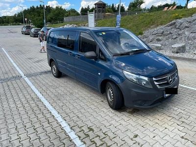 Blau Gebraucht 2015 Mercedes Vito Van | 9.700 € (Guter Preis)