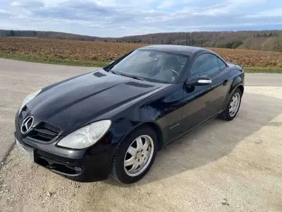 Gebraucht Mercedes SLK200 163 PS (119 kW) 2004 Schwarz Cabrio