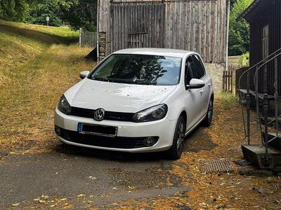 Gebraucht VW Golf VI Trendline 80 PS (58 kW) 2009 Weiß Kleinwagen