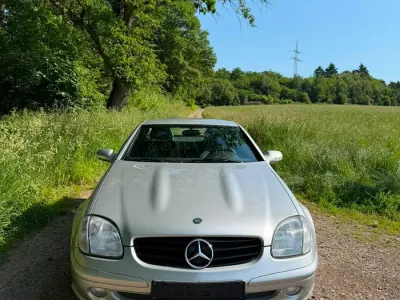 Gebraucht Mercedes SLK230 192 PS (141 kW) 2001 Silber Cabrio