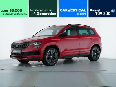 Gebraucht Skoda Karoq SportLine 190 PS (139 kW) 2022 Velvetrot metallic SUV