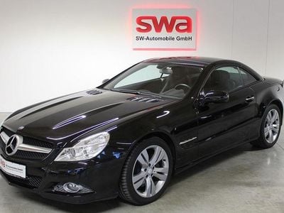 Brugt Mercedes SL500 387 HK (284 kW) 2009 Sort Cabriolet