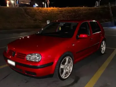 Gebraucht VW Golf III 85 PS (62 kW) 1999 Rot Coupé