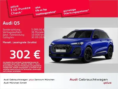 Gebraucht Audi Q5 S-Line 204 PS (150 kW) 2025 Ultrablau metallic SUV