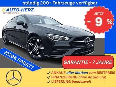 Gebraucht Mercedes CLA250 Shooting Brake AMG line 218 PS (160 kW) 2021 Nachtschwarz Kombi