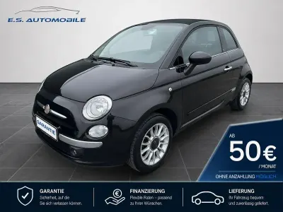 Używany Fiat 500C Lounge 69 KM (50 kW) 2012 Czarny Kabriolet