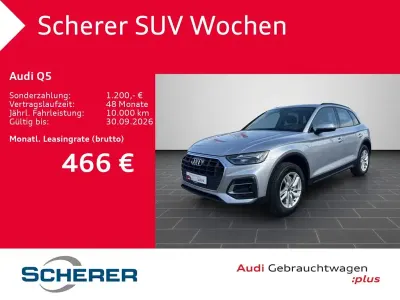 Gebraucht Audi Q5 Basis 299 PS (219 kW) 2025 Florettsilber metallic (metallic) SUV