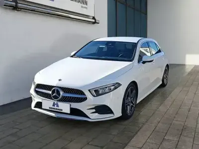 Second-hand Mercedes A200 AMG line 150 CP (110 kW) 2021 Alb Berlinǎ