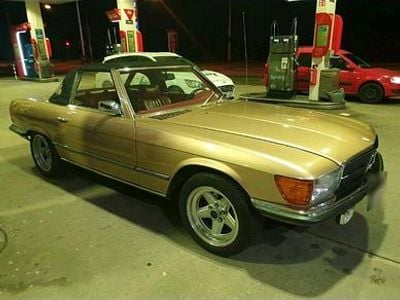Gebraucht Mercedes SL350 185 PS (136 kW) 1972 Gold Cabrio
