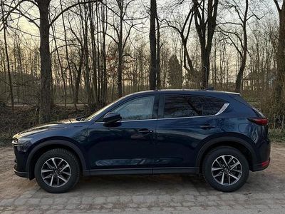 Gebraucht Mazda CX-5 Sports-Line 194 PS (142 kW) 2021 Blau SUV
