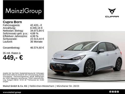 Geysirsilber Gebraucht 2025 Cupra Born VZ Kleinwagen | 42.420 € (Fairer Preis)