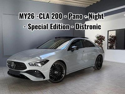 Grau Gebraucht 2025 Mercedes CLA200 Edition Limousine | 38.788 € (Etwas zu teuer)