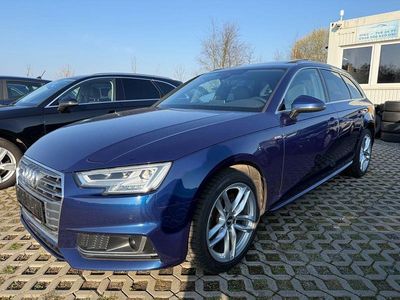 Używany Audi A4 S-Line 150 KM (110 kW) 2018 Niebieski Kombi