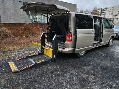 gebraucht VW Caravelle Volkswagen T5Behindertengerecht elektrische Rampe