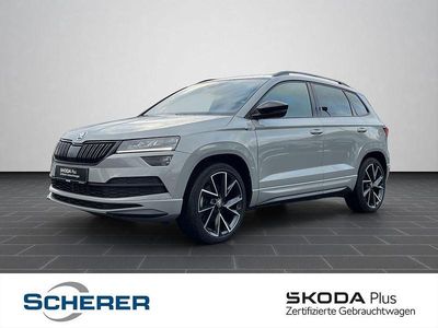 Usata Skoda Karoq SportLine 190 CV (139 kW) 2021 Grigio SUV
