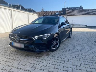 Gebraucht Mercedes CLA200 AMG line 163 PS (119 kW) 2020 Schwarz Coupé