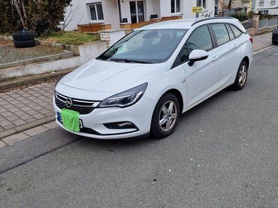 Gebraucht Opel Astra Edition 150 PS (110 kW) 2019 Weiß Kombi