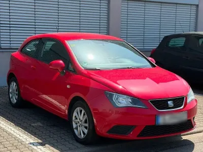 Gebraucht Seat Ibiza 69 PS (50 kW) 2012 Rot Kleinwagen