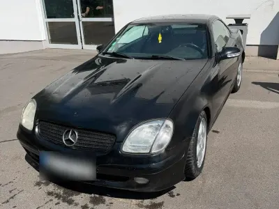 Gebraucht Mercedes SLK200 163 PS (119 kW) 2001 Schwarz Cabrio