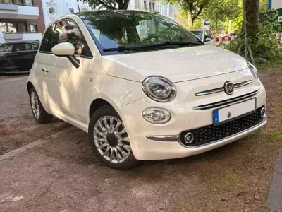Używany Fiat 500C Lounge 105 KM (77 kW) 2016 Biały Kabriolet