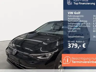 Brugt VW Golf VIII Goal 150 HK (110 kW) 2025 Sort Sedan
