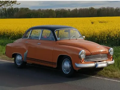 Gebraucht Wartburg 311 50 PS (36 kW) 1961 Orange Limousine