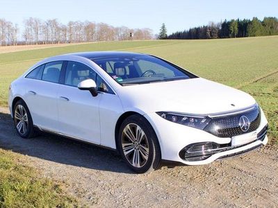 Gebraucht Mercedes EQS450+ 244 kW (333 PS) 2021 Weiß Limousine