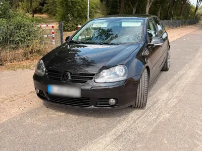 Gebraucht VW Golf V Goal 105 PS (77 kW) 2006 Schwarz Kleinwagen