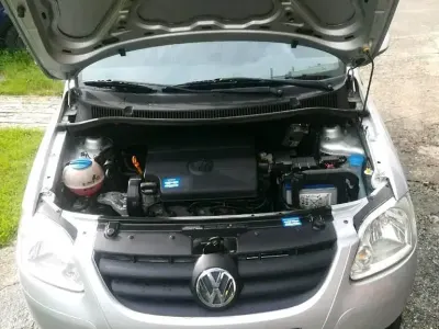 Gebraucht VW Fox 75 PS (55 kW) 2005 Silber Kleinwagen