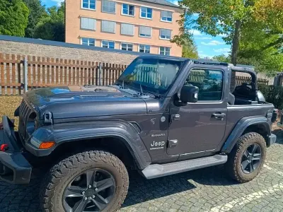Occasion Jeep Wrangler Sahara 272 ch (200 kW) 2020 Gris SUV