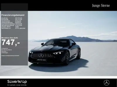 Gebraucht Mercedes SL43 AMG AMG 381 PS (280 kW) 2025 Schwarz Cabrio