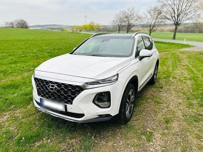Usata Hyundai Santa Fe Premium 200 CV (147 kW) 2019 Bianco SUV