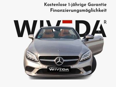 gebraucht Mercedes C220 d Cabrio 9G LED~BURMESTER~KAMERA~LEDER~