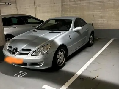 Gebraucht Mercedes SLK200 163 PS (119 kW) 2004 Silber Cabrio