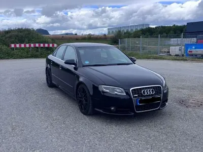 Gebraucht Audi A4 S-Line 131 PS (96 kW) 2007 Schwarz Limousine