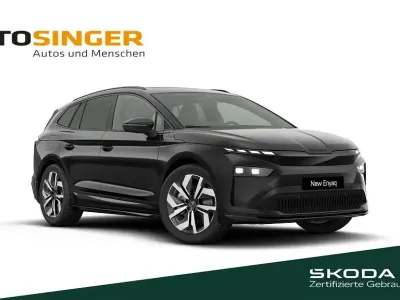 Gebraucht Skoda Enyaq iV SportLine 210 kW (286 PS) 2025 Schwarz SUV